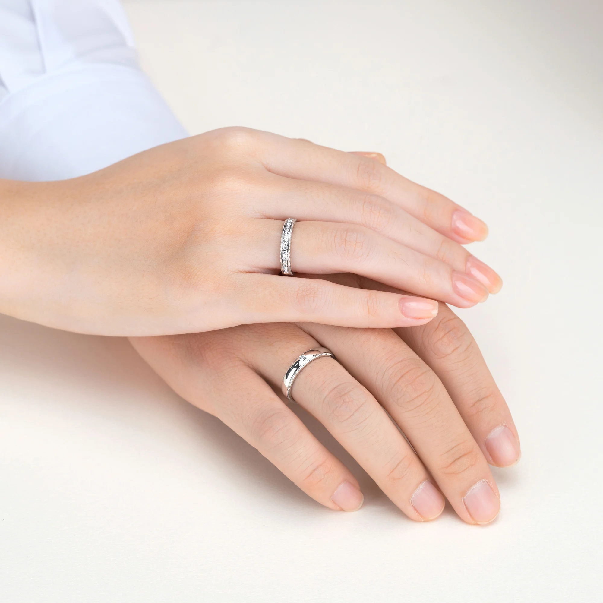 Eternity Wedding Band Set NCC0008 6